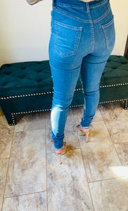 Patch Denim Jeans