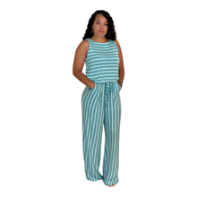 Load image into Gallery viewer, Striped jumpsuit
